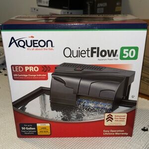 AQUEON QUIETFLOW 50 Aquarium Power Filter